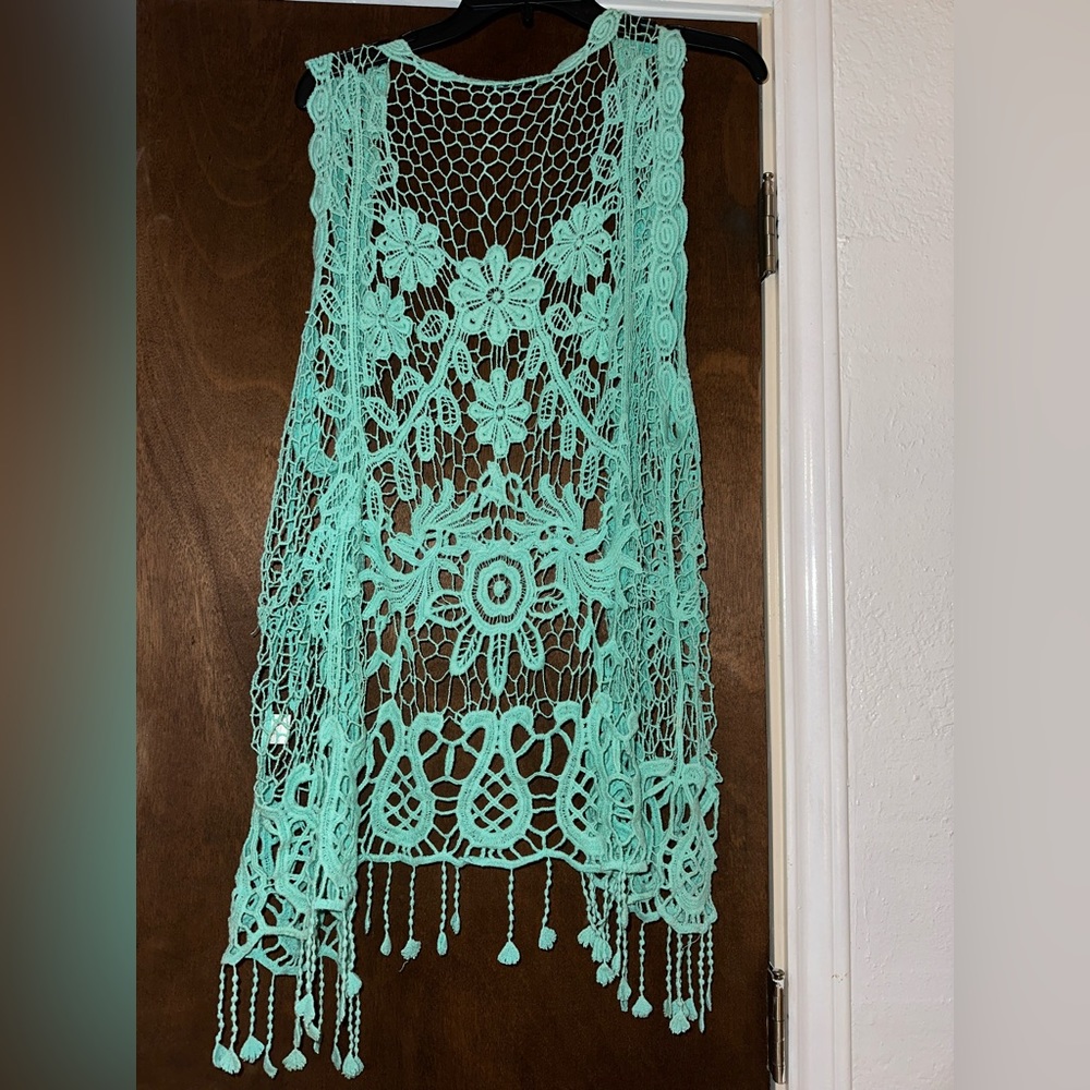 Lace vest